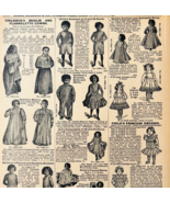 1901 Kid&#39;s Skirts Gowns Reproduction Advertisement Sears Fashion Clothin... - $28.04 CAD