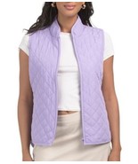NWT Ladies SWING CONTROL Lavender Violet Quilted Golf Vest sizes M L &amp; XL - $63.13 CAD