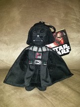 Star Wars Darth Vader Keychain Pouch W Zipper Brand New Licensed Plush 7" Disney - $9.99