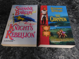 Harlequin Historical Suzanne Barclay lot of 2 Medieval Historical Romance - £4.78 GBP