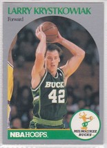 M) 1990-91 NBA Hoops Basketball Trading Card - Larry Krystkowiak #177 - £1.57 GBP