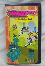 Cartoon Network THE POWERPUFF GIRLS BIRTHDAY BASH VHS Video 2000 - £11.76 GBP