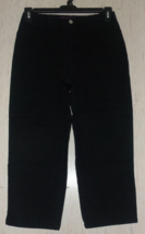 Excellent Womens Gloria Vanderbilt Black Capri / Cropped Pant Size 8 - £19.97 GBP