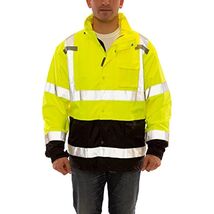 TINGLEY High Visibility Jacket,Size L, Hi/Vis Yellow (J27122.LG) - $106.26
