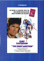 The Eiger Sanction 1974 ORIGINAL Vintage 9x12 Industry Ad Clint Eastwood - £38.94 GBP