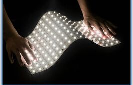 3 Piece Soft LED Backlight Sheet 36W 6000K White, Backlit, Flexible cut, 19x9.5" - $98.72