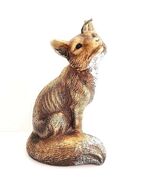 Red Fox Handmade Vintage Animal American Candle Unused New Hampshire BGS - €34,13 EUR