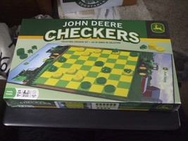 John Deere Checkers Game Collectible Checkers Set - New &amp; Sealed!!! - £23.34 GBP
