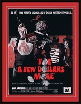 ORIGINAL 1967 For a Few Dollars More 1x14 Framed Advertisement Clint Eas... - $148.49