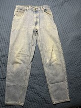 Vintage Levi’s Blue Jeans Loose Fit Tapered Leg 36x34 - £15.50 GBP