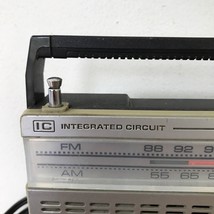 Vtg GE 7-2650A Portable General Electric Integrated Circuit Two Way Power Radio - £29.56 GBP