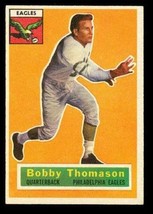 Vintage Football Card 1956 Topps #100 Bobby Thomason Philadelphia Eagles Qb - £10.27 GBP