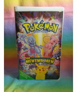 Pokemon: 2001 Nintendo W/B The First Movie Mewtwo vs Mew VHS Clamshell P... - £3.38 GBP