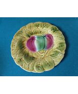 Sarreguemines France majolica plate 6 3/4&quot; ORIGINAL^^ - $109.66 CAD