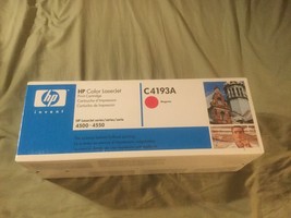 HP C4193A COLOR LASERJET TONER CARTRIDGE 4500 4550 - MAGENTA - SEALED - $10.24