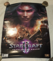 StarCraft 2 Heart of the Swarm Launch Poster Blizzard 2013 - £10.38 GBP