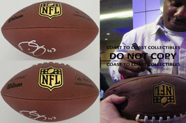 Darren Sproles Philadelphia Eagles Saints signed football COA proof auto... - $138.59