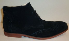 Stacy Adams Size 10 M TALIESIN Black Suede Leather Ankle Boots New Mens ... - £101.71 GBP