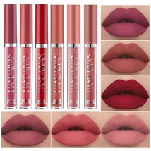 Matte Liquid Lipstick Makeup Set, Matte Velvety Long-Lasting Wear Non-Stick - £5.48 GBP+