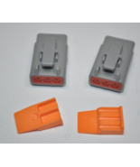 Lot of 2 Deutsch DTM 06-3S 3 WAY PLUG HOUSINGS with WM-3S WEDGELOCKS No ... - $9.89