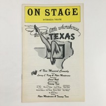 1978 On Stage Entermedia Theatre Presents The Best Little Whorehouse in ... - $19.44 CAD