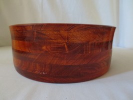 Vtg Denmark Staved TEAK wood Large 13&quot; diameter Bowl  EXCELLENT condition - £119.90 GBP