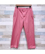 Vineyard Vines Club Pants Pink Flat Front Stretch Chino Casual Mens 32x30 - $34.64