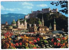 Austria Postcard Salzburg Altstadt und Hohensalzburg - $2.16