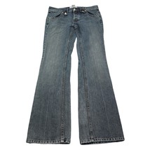 Armani Exchange  Jeans Womens 4 Blue Flare Low Rise Cotton Pocket Denim Pants - £23.72 GBP