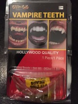 Vampire Teeth - Fake Reusable Vampire Teeth - Great Theatrical Makeup Prop - $9.89