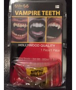 Vampire Teeth - Fake Reusable Vampire Teeth - Great Theatrical Makeup Prop - £7.82 GBP