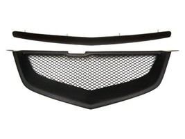 Front Hood Molding &amp; Bumper Sport Mesh Grill Grille Fit Acura TL 07-08 2... - £130.77 GBP