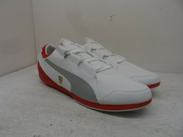 PUMA Men&#39;s Valorosso Lo SF WebCage Ferrari Athletic Sneakers White/Red Size 9.5M - £56.03 GBP