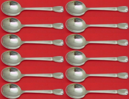 Castilian by Tiffany and Co Sterling Silver Cream Soup Set 12 pieces 6 7/8&quot; - £1,121.04 GBP