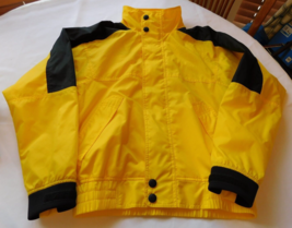Kenpo Zip Up Jacket Wind Breaker Rain Size S small Yellow Pre-owned - $39.59