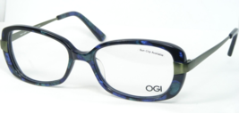 OGI Evolution 9071 1288 Blau/ Grün/ Black Pearl Einzigartig Brille 53-17... - $135.38