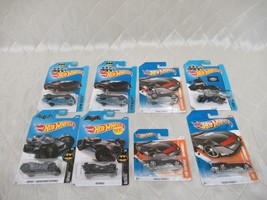 Hot Wheels Batman Arkham Knight Batmobile Bat-Pod HW City Track Stars Lot of 8 - £30.35 GBP