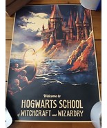 Welcome To Hogwarts School Of Witchcraft And Wizardry 12&quot; X 16&quot; - £15.80 GBP