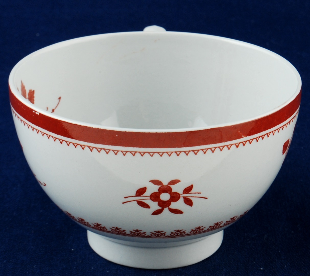 Copeland Spode Gloucester Red Orphan Cup Canton Shape New Stone Green Mark Item image 4
