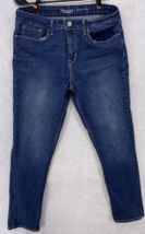Levis Strauss Signature Jeans Womens Size 12  Mid-Rise Modern Slim Blue ... - $14.84