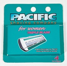 Pacific Shaving Company For Women Triple Blade (4-PACK) BRAND NEW SEALED - $7.18