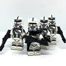 PLTOYS 4x Clone Wolfpack Trooper Minifigures Star Wars Clone Troopers  Minifigur - £23.51 GBP