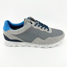 Clae Hoffman Concrete Suede Mesh Gray Mens Size 8.5 Premium Sneakers - £46.89 GBP