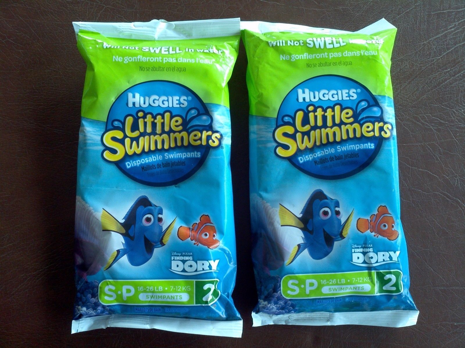 Finding Dory Huggies Little Swimmers Disposable Swim Diapers Small 16-26 Lbs - $9.90