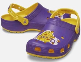 NBA Los Angeles Lakers Classic Clog Men&#39;s Size 10 - £42.84 GBP