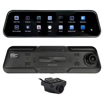 Pipeman&#39;s InstallSolution 9.66&quot; Monitor with Rear View Mirror and DVR - $2,936.36 MXN
