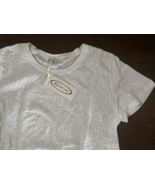 new KUPINA White Embroidered Short Sleeve Shirt women's sz L church form... - €13,41 EUR