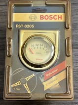 NEW Bosch Style Line Electrical Voltmeter Gauge (White Face) FST 8205 - £14.60 GBP