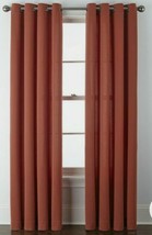 (1) JCPenney Home Arista Pumpkin Spice Light Grommet Top Curtain Panel 5... - $79.19