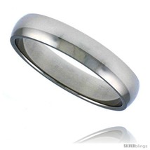 Surgical steel 1 8 in 4mm polished domed band thumb200